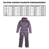 Snow Fox Ice naisten lämpöhaalari musta-pinkki - Happy Angler