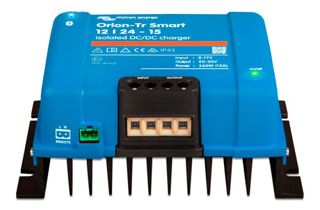 Victron Orion-Tr Smart 12/24V 15A DC-DC laturi - Happy Angler
