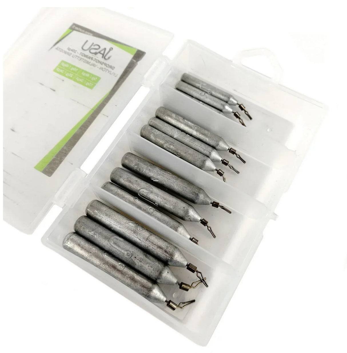 Jasu dropshot painolajitelma 14 kpl - Happy Angler