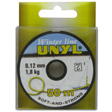 Unyl Winter 50 m keltainen monofiilisiima - Happy Angler