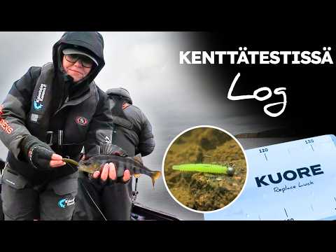 Kuore Log 7 cm jigg 4 st/pkt