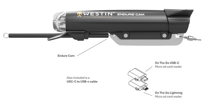 Westin Endure Cam undervattenskamera